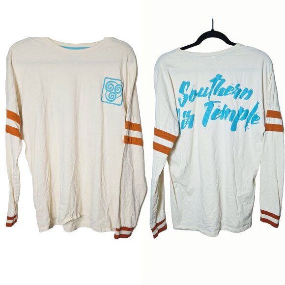 BoxLunch Nickelodeon Avatar Southern Air Temple Hype Jersey Long Sleeve XS - Picture 1 of 8